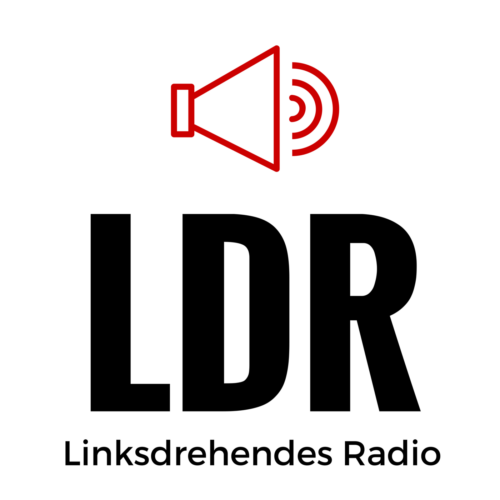 Linksdrehendes Radio (Banner)